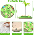 CGBD 3 in 1 Cat Treat Puzzle Feeder, Level 3 Interactive Cat Puzzle Toy with Track Balls, Feather Teaser & Slow Feeder Insert, Non-Slip Base, Mental Stimulation for Bored Indoor Cats, Green