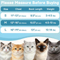 Cat Recovery Suit After Surgery, Cat Onesie for Abdominal Wound