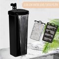 Turtle Tank Starter Kit, Upgraded Aquarium Fish Tank Kit with Filter,Fish Net, Reptile Habitat with Adjustable UV Lamp &