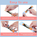 2 Pcs Cat Strip Feeders, Strip Squeeze Spoon for Wet Food Liquid Snack