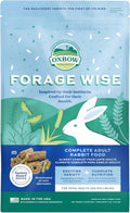 Oxbow Forage Wise Adult Rabbit Food, Bunny Food, Foraging Pellet Mix, 4 lb