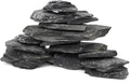 Unocho Aquarium Rock 5lb Natural Slate Stones for Fish Tank,2-4 inches