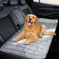 QPK Dog Bed for Car Back Seat Non-Slip, Backseat Dog Bed Mat for Backseat Extenders, Pet Car Blanket Seat Cover for SUVs Trucks Sedans, Soft Machine Washable Travel Dog Bed (51" x 23.5")