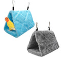 Tfwadmx 2Pcs Bird Tent Plush Hammock Hanging Warm Hut Nest for Cage 6.3''X5.1''X4.7'' Parrot Snuggle Sleeping Bed Hideaway Cave for Eclectus Parakeet Cockatiels Cockatoo Conure Lovebird