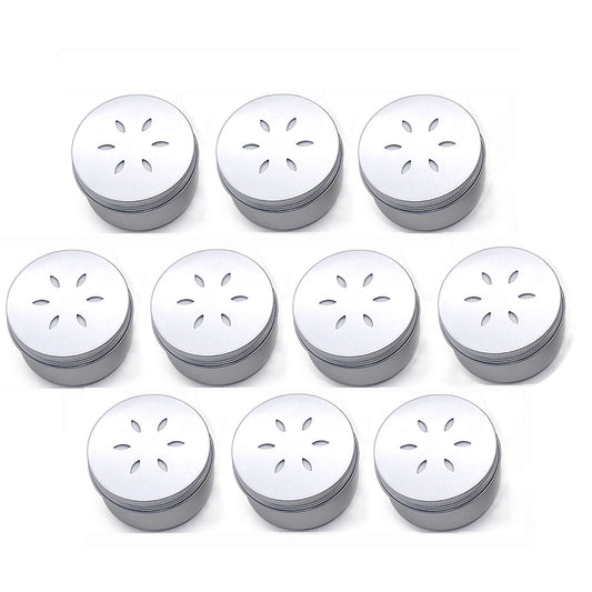 Scent Work Tins 6 Pack, Dog Training Box, Nose Work Containers (10pcs Drip)