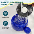 Dog Bowls, Slow Feeder Dog Bowls with Rolling Ball, Non-Slip Base