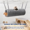 Ferret Rat Hammock Hamster Hanging Tunnels Tubes for Cage - Soft Guinea Pig Hideout Bed, Chinchilla Hammock for Small an
