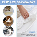 Cat Litter Box Liners, 30 Count, 36 x 19 In, 3 Mil, Drawstring