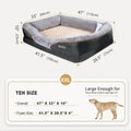 JOYELF XXLarge Memory Foam Dog Bed, Orthopedic Dog Bed & Sofa with Removable Washable Cover for Large Dogs