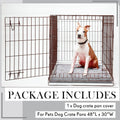 VitalCozy 30" x 19" Washable Dog Crate Pan Cover