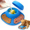 Slow Feeder Dog Bowls, Lick Mat & Interactive Rolling Ball, Dishwasher Safe