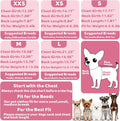 Puppy Sweater Dog Sweater for Small Dogs Girl Boy Winter Warm Soft Dog Pajamas Stretchy Jumpsuit Doggie Pet Clothes Outfits XXS~L (Pink, XX-Small)