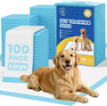 VJJ Puppy Pads 100 Count 30"x26", Great Value Potty Pads for Dogs XL, Large Pee Pads Piddle Pads for Pet Training, Leak-