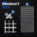 uxcell 2pcs Aquarium Fish Tank Divider 12x6 Crate Light Diffuser Clear
