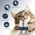 Cataract Drops for Dogs, Dog Eye Drops for Relieving Itching & Irritation, Vet Recommend Eye Drops for Dogs Eye Infection Treatment, Long-Lasting Relief for Dryness Pink Eyes Vision Clarity (2 X10ml)