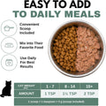 Wholistic Pet Organics Feline Complete - 4 oz - Organic Cat Multivitamin + Probiotic Supplement for Overall Health, Skin & Coat Support - Cat Vitamins for Cats Health - Kitten & Senior - 37 Scoops