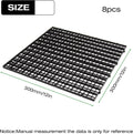 Hoypeyfiy 8 Pieces Fish Tank Divider with Sucker Clips 30x30cm/11.8x11.8“ Aquarium Filter Bottom Divider Partition Separ