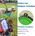 Collapsible Dog Bowls [3 Pack] 34 oz, Travel Dog Bowls, Pet Bowl Portable Foldable Water Food Feeding Dishes with Carabi