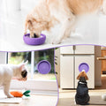 Dog Lick Bowl, Bestalk Anxiety Relief Lick Mat for Dogs, Non-Slip Freeze Licking Bowl Enrichment Puzzle Feeder for Distr