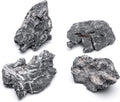 SubstrateSource Natural Aquarium Stones - Dark Bluish-Grey w/White Veins - Iwagumi Aquascaping Rocks, Freshwater Tanks, 