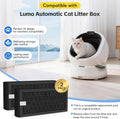 2-Pack Activated Carbon Replacement Filter, Compatible with PETLIBRO Luma Automatic Cats Self Cleaning Litter Box PLLB00