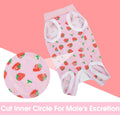 BRKURLEG Small Dog Recovery Suit After Surgery Female Male, Pink S