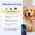 Oatmeal Aloe Dog Shampoo and Conditioner, Itchy Skin Relief, Sensitive Skin