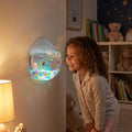 iplusmile Wall Mounted Fish Bowl - 9 Inch Round Acrylic Betta Fish Tank, Hanging Bubble Vase for Plant Propagation & Hom