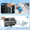 Aquarium Filter Replacement Cartridge - 10 Pack Rite Size C Cartridges