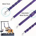 Dog Grooming Belly Strap Belly Band & Loop 3 Sets Adjustable Dogs Groomer Extension Strap for Pet Grooming Tables Arms B