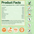 Carmelie Flea and Tick Prevention for Dogs Chewables 200 Ct, Vet Formulated