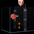 Fish Tank Divider, Transparent Acrylic Separator Plate with Suction Cups for Aquarium, Aquarium Divider Grid, Fish Tank 