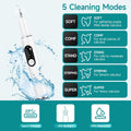 Dog Teeth Cleaning Kit Dog Plaque and Tartar Remover with LED Light 5 Adjustable Modes Electric Toothbrush Pet Teeth Cle