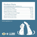 Fera Pets Cat & Dog Collagen Powder - 5 Types of Collagen + Clinically Studied UC-II® - Bone, Gut, Joint and Skin Supplement - 4.23 oz