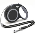 Retractable Dog Leash, 30 FT Dog Walking Leash for Small Medium Large Dogs up to 110 lbs, Heavy Duty No Tangle, Black