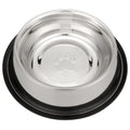 Neater Pet Brands - Stainless Steel No-Skid & Non-Tip Dog Bowl for Food or Water (64 oz, Stainless Steel)