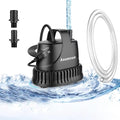 200GPH Submersible Water Pump, 10W Water Fountain Pump, Aquarium Pump, 750L/H Water Pump with 7ft Power Cord for Garden 