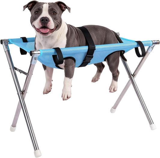 Foldable Pet Grooming Bath Stand for Dogs & Cats