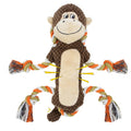 CneeeeeB Squeaky Monkey Dog Toys for Large Dogs,Dog Monkey Toy,Dog chew Toys, Interactive Toys, Stuffed Plush Puppy Toy with Crinkle Paper for Small, Middle,Big Dogs, Monkey Dog Toy,Dog Toy Monkey