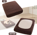 nanbowang Waterproof Dog Bed Covers Replacement Washable Pet Hair Easy to Remove, Dog Pillow Cover Quilted, Pet Bed Cove