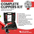 Sheep Shears Pro Electric Sheep Shearing Clipper, 110V, 500W with 2 Blades