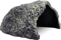 Rock Cave Habitat Hidden for Reptile and Amphibians.Terrarium & Aquarium Decor, Reptile hideout Hide Cave, Perfect for B