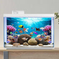 48x18 in Underwater Aquarium Backdrop Tropical Coral Fish Tank Background