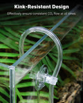Pawfly 16 ft. Aquarium CO2 Proof Tubing Standard 3/16" Airline Tubing for Aquarium CO2 System Clear Aquarium CO2 Tubing 
