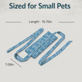 Adjustable Soft Fabric Pet Sling Carrier for Guinea Pig & Bearded Dragon, 15.7×7.1 Inch
