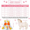Saintrygo 5 Pieces Floral Dog Dress Cute Dog Skirt Pet Dresses Pet Clothes Dresses Cat Princess Bowknot Clothes Puppy Outfits for Yorkie Puppy Cat, 5 Styles(Cute Style,X-Small)