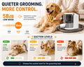 Pet Grooming Vacuum, 5-in-1 Dog Grooming Kit, 13000pa Strong Suction
