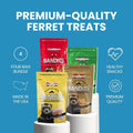 Marshall Pet Products Bandits Ferret Treats Variety Pack –3 oz Bags (4)