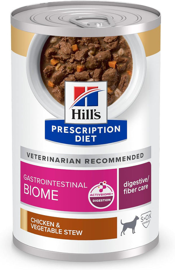 Hill's Prescription Diet GI Biome Digestive/Fiber Care Wet Dog Food