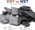Aquarium Rock Natural Slate Rocks 2 to 4 inch Aquariums Stone for Aquascaping,Terrariums,Reptile Enclosures,Paludariums,